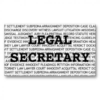 Job Opportunity – Legal Secretary￼