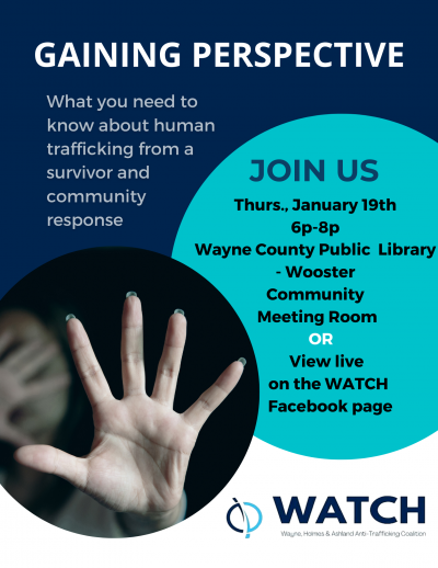 Library Presentation -Gaining Perspective about human trafficking